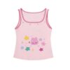 Cartoon Rabbit Print Spaghetti-Strap Tank Top