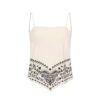 Irregular Triangular Halter Top