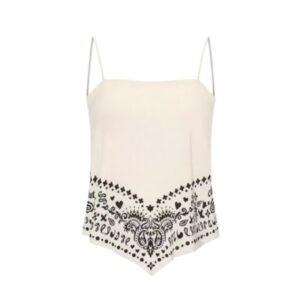 Irregular Triangular Halter Top